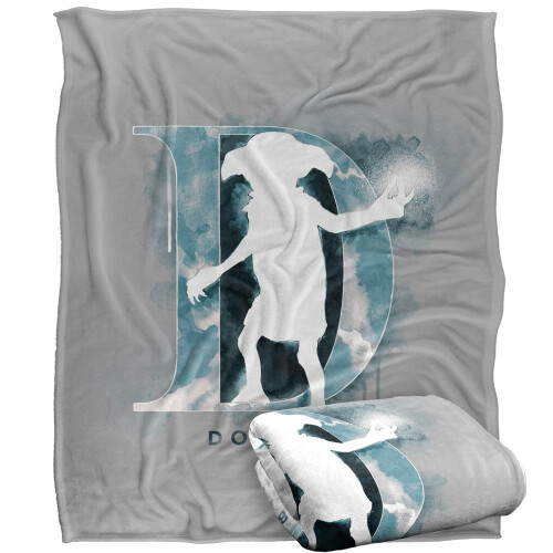 Harry Potter Harry Potter Ink Splatter Dobby Blanket 2