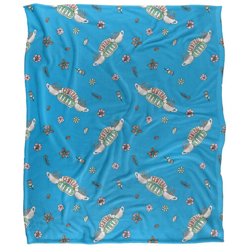 Friends Friends Central Perk All-Over Print Blanket