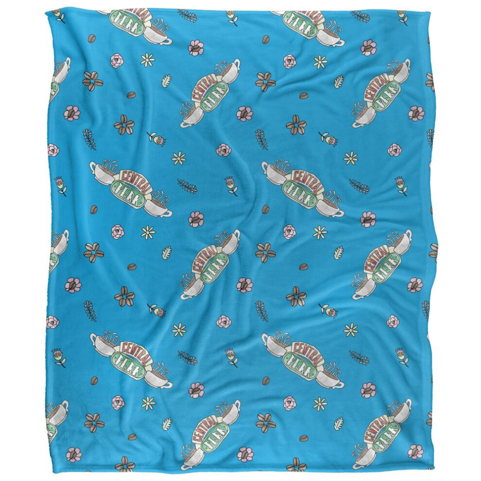 Friends Central Perk All-Over Print Blanket Multicoloured