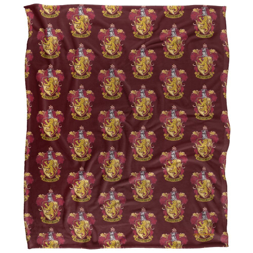 Harry Potter Harry Potter Gryffindor Repeat Print Blanket