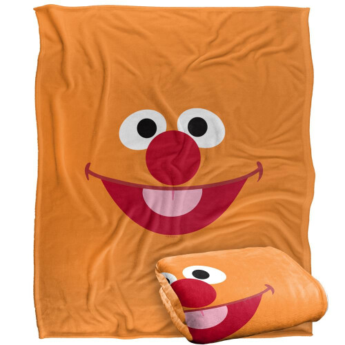 Sesame Street Sesame Street Face Ernie Blanket 2