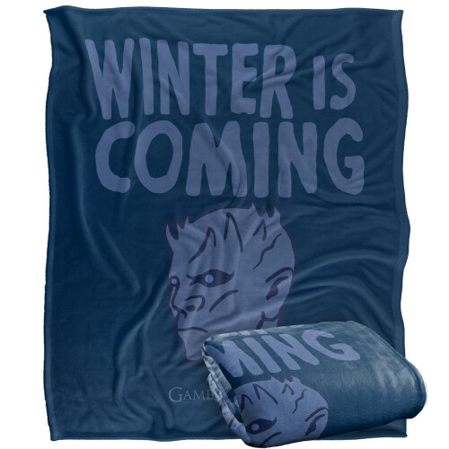 Game of Thrones Game Of Thrones Winter Is Coming White Walker Blanket 1