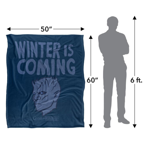 Game of Thrones Game Of Thrones Winter Is Coming White Walker Blanket 2