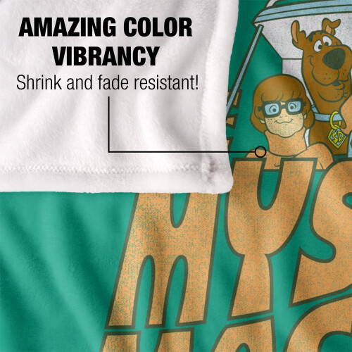 Scooby Doo Scooby Doo The Mystery Machine Group Shot Blanket 2