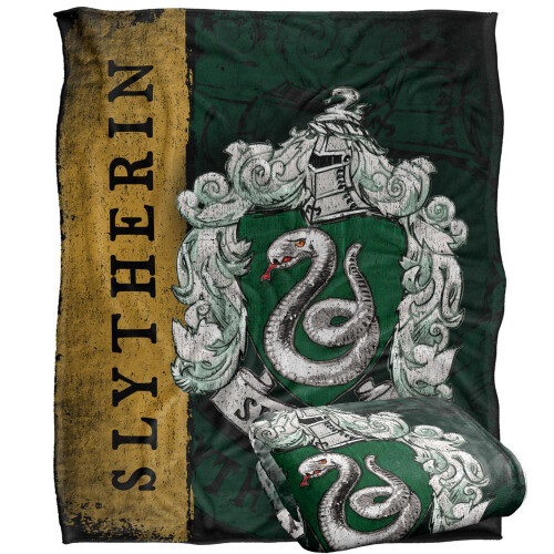 Harry Potter Harry Potter Slytherin Crest Blanket 2