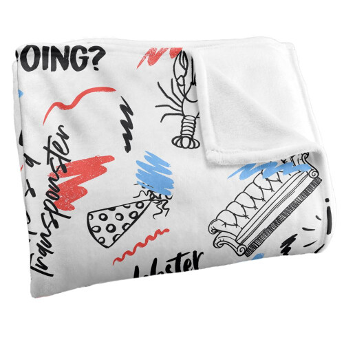 Friends Friends Doodles Blanket 1