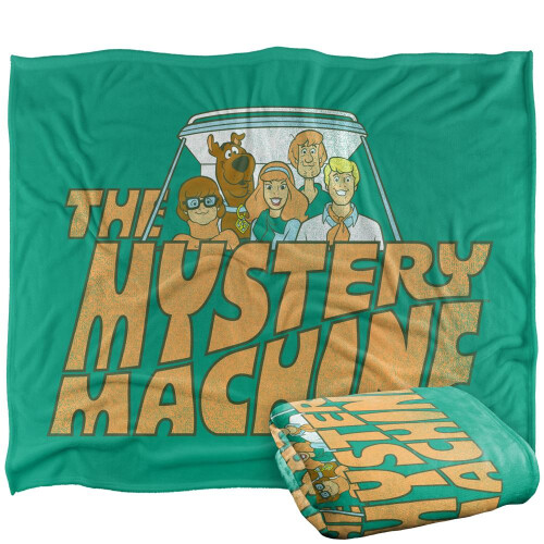 Scooby Doo Scooby Doo The Mystery Machine Group Shot Blanket 1