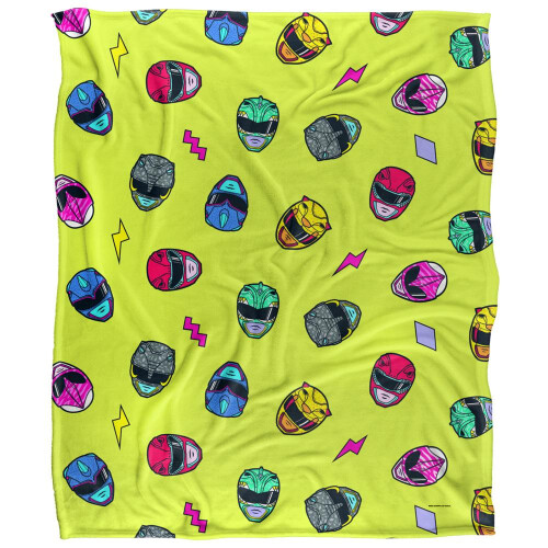 Power Rangers Power Rangers Helmet Blanket