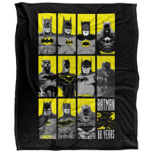 Batman Character Montage 80th Blanket