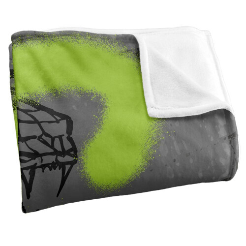 Harry Potter Harry Potter Slytherin Graffiti Blanket 1