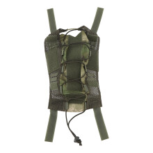 Tactical Fast Helmet Cover Durable Lightweight Battery Pouch Quick Install Adjustable Shock Cord Retention Hook And Loop Panels Camouflage Design For
