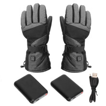 Electrically Heated Gloves, Exquisite Workmanship Flexible Winter Gloves With Touch Screen Compatibility For Indoor And Outdoor Activities (1 Pair)