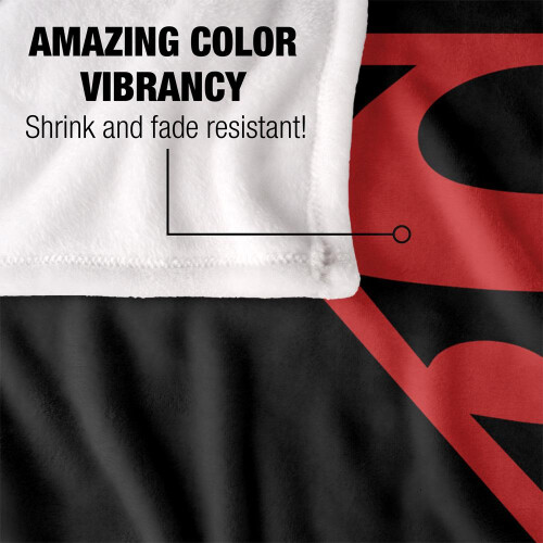 Superman Superman Contrast Logo Blanket 2