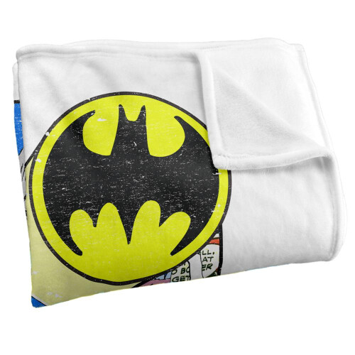 Batman Batman Comic Blanket 2