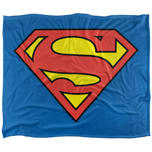 Superman Superman Logo Blanket 1