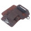 Multitool Sheath For Belt Organizer, Handmade Leather EDC Pocket Organizer Quick Access Design With Elastic Strap Vintage Style Scratch Resistant 8
