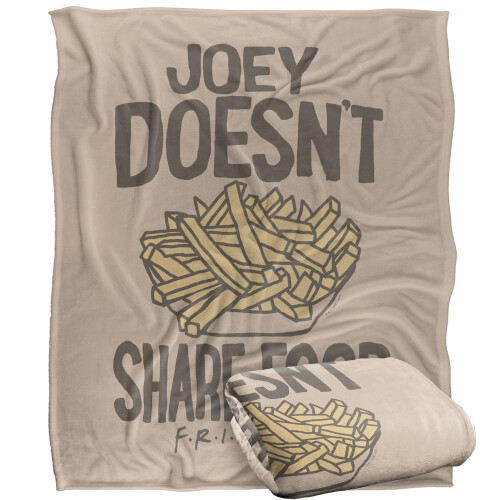Friends Friends Joey Doesnt Share Food Blanket 2