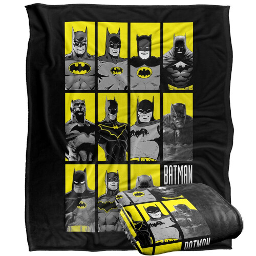 Batman Batman Character Montage 80th Blanket 2
