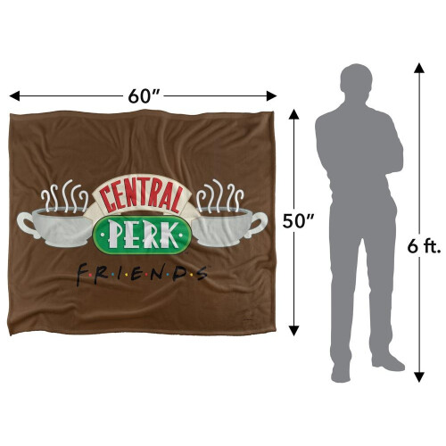 Friends Friends Central Perk Logo Blanket 2