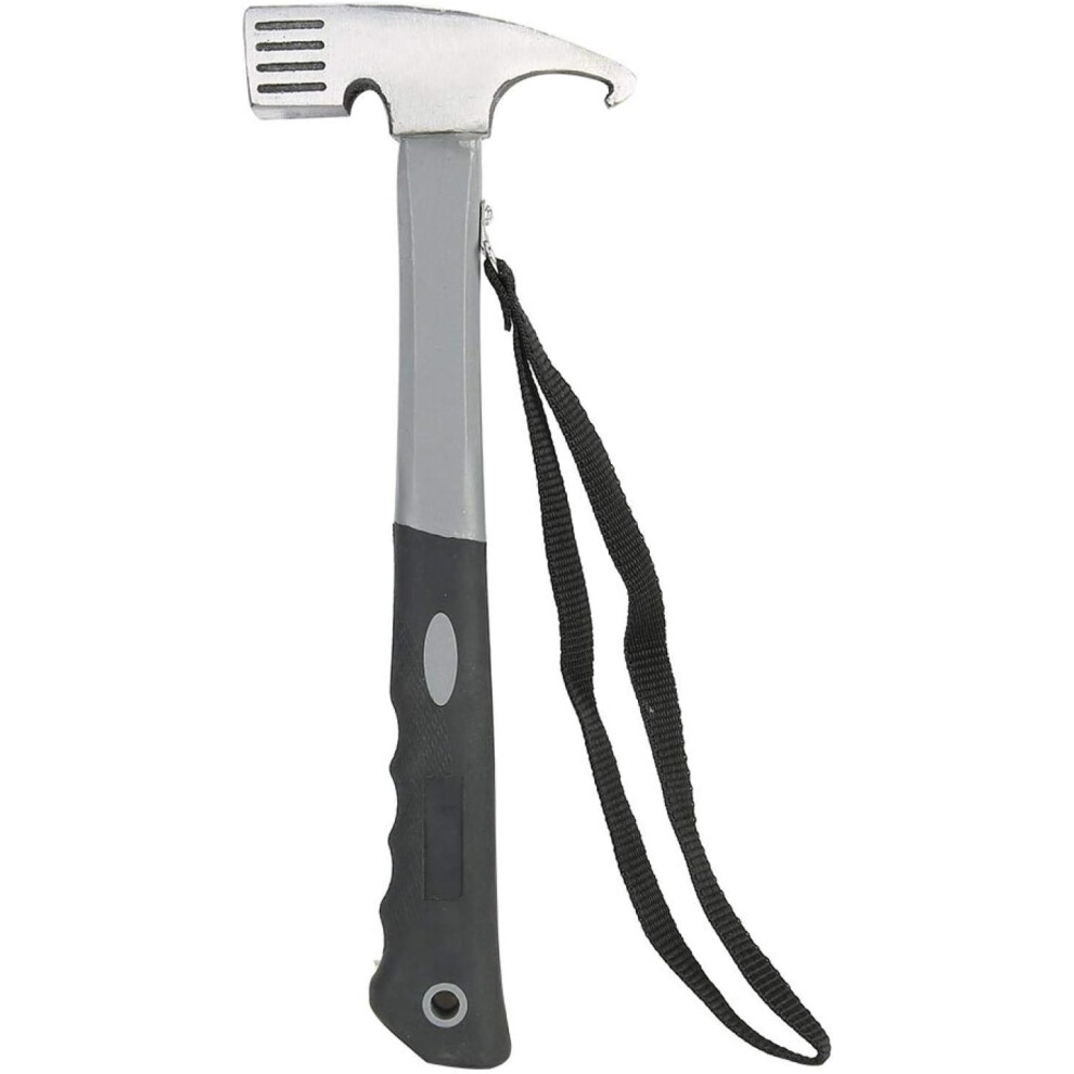Camping Gear Essential, Heavy Duty Camping Hammer, Multifunctional Tool Forged Steel Tent Stake Remover, Portable And Easy To Use For Outdoor Adventur 9093122794866