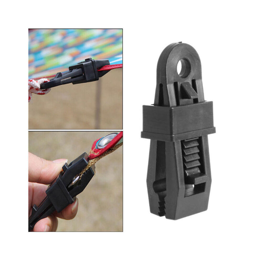 Heavy-Duty Lock Grip Tarp Clips, Super Holding Power For Outdoor Camping And Car Covers, Adjustable Spiral Thumb Screws, Alligator Mouth With Teeth, W 9093122795252