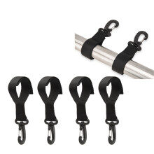 4 Pcs Nylon Adjustable Boat Paddle Clips for Kayaks and Canoes