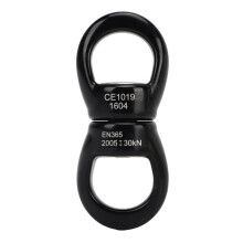 Swivel Device For Tree Swing, CE Certified Rotational Hook With Sealed Ball Bearings, 360 Degree Silent Rotation Swivel Spinner Hanger For Aerial Danc