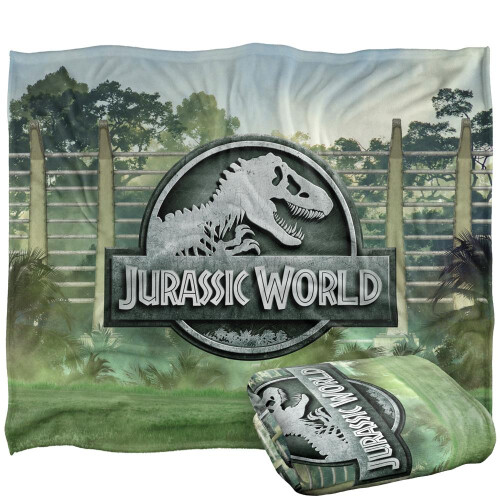 Jurassic World Jurassic World Fence Blanket 2