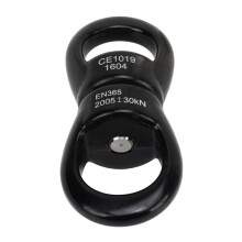 Swing Swivel Hook, Stainless Steel, 360 Rotatable, Black, Double Ended