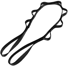 Hochwertige Materialien, Daisy Chain, Schnellverstellbarer, verstellbarer Mehrzweckgurt aus Baumwollmischgewebe für Yoga, Fitness und Pilates,