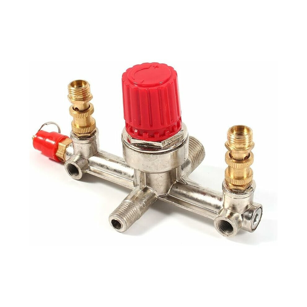 Safety Relief Valve For Air Compressor Systems, Pressure Release Valve With High Withstand Pressure And Durable Brass Construction, Air Compressor 9169997214997