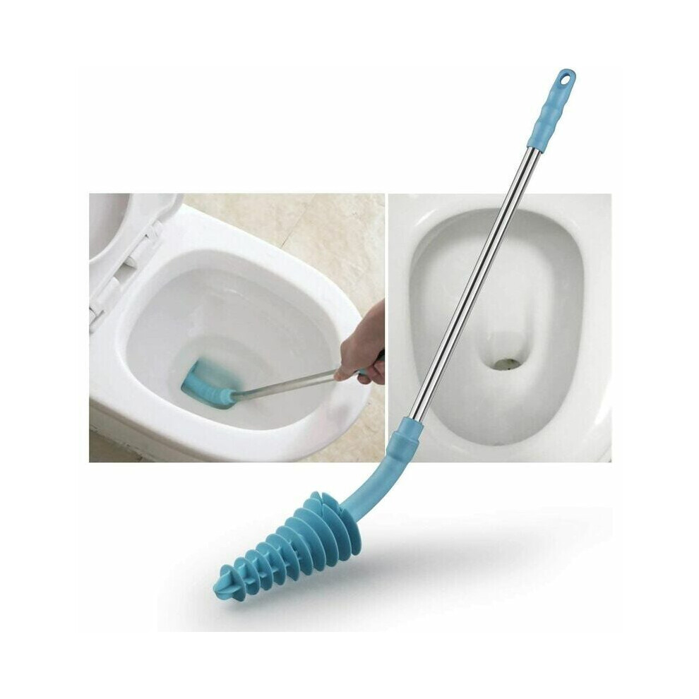 Toilet Plunger For Siphon-Type, Patented Design Ensures Power Cleaned Toilet Pipe 9169997215208