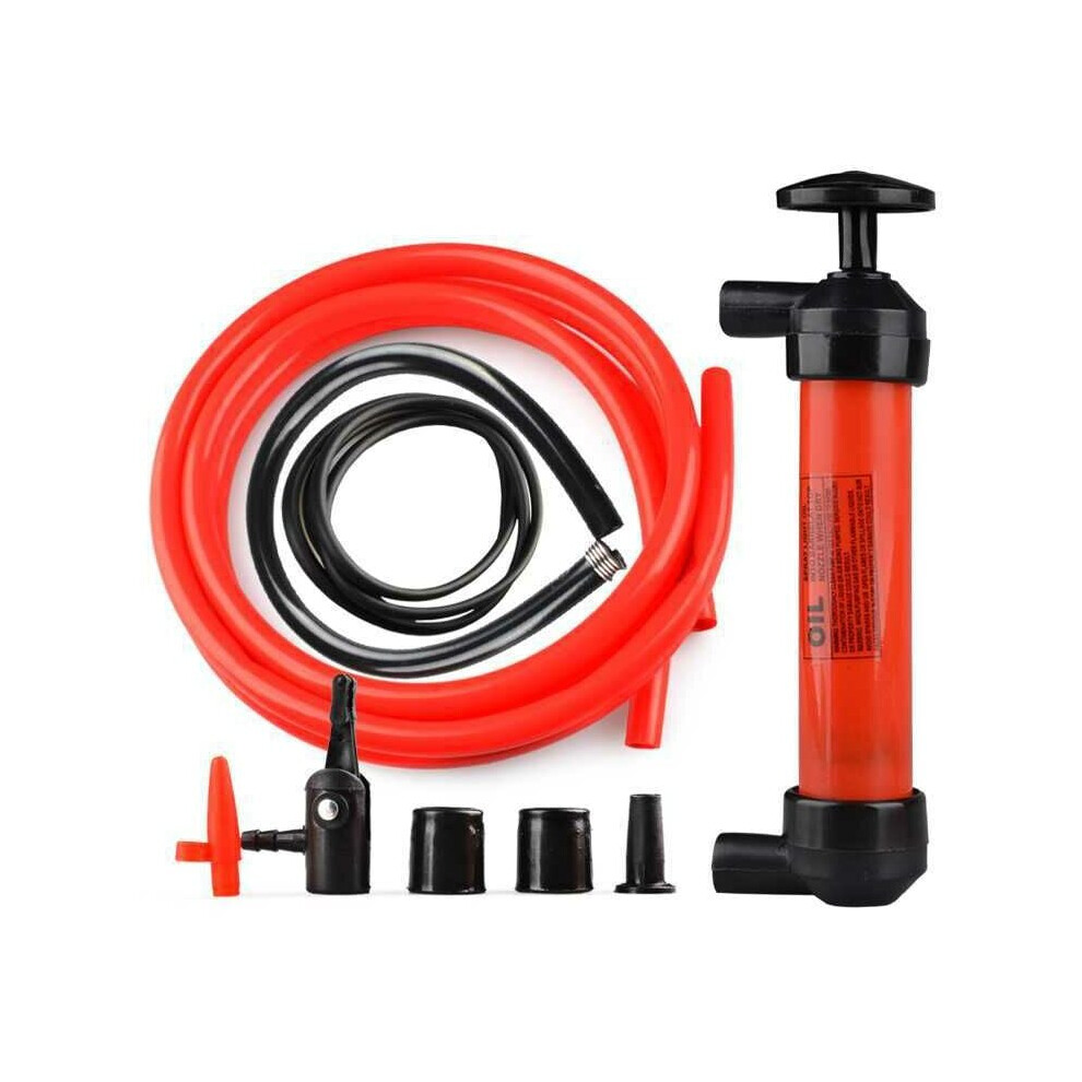 Flexible Hose Fluid Extractor Syringe, Universal Compatibility & Vacuum Transfer, Oil Fluid Suction Pump Ensured No Leakage, High Quality Durable For 9128293160520