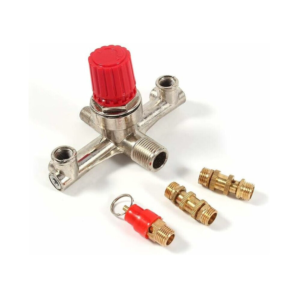 Brass Air Compressor Valve For Reliable Performance, Pop-Off Valve With Easy Installation And Enhanced Flow Design, Check Valve Functionality 9173940297654