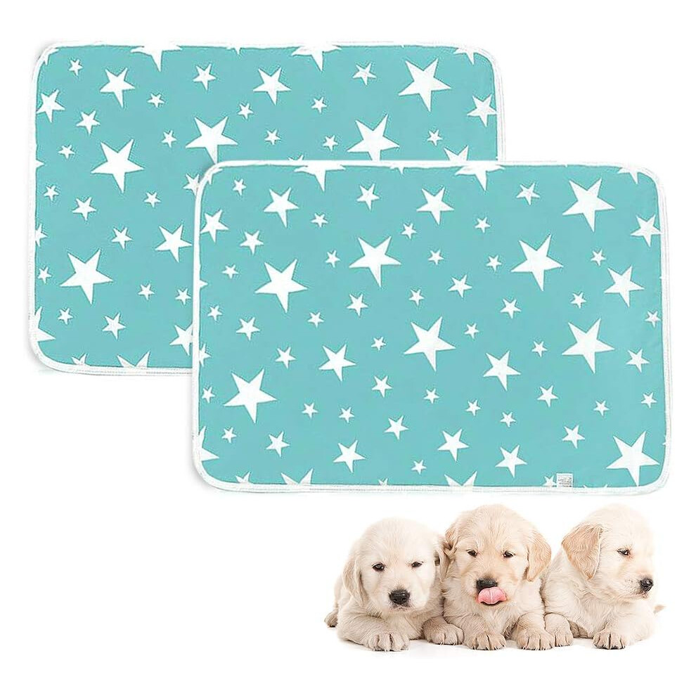 High-Absorbent Padding Changing Pad, 2 Sets Waterproof Baby Change Mats for Quick Urine Absorption, Reusable and Versatile Mat, Multi-Purpose