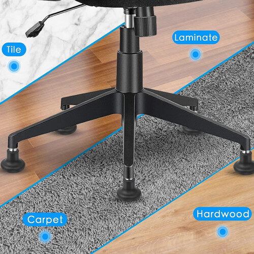 Elegant Desk Revitalizer: Σετ 5 σταθερών ανταλλακτικών ποδιών για μετατροπή καρέκλας 1
