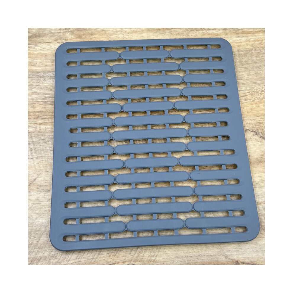 Sink Protectors, Food-Grade Material Silicone Sink Mat With Non-Slip Elevated Feet, Flexible Multifunctional Protectors For Kitchen Sinks, Heat 9405630990607