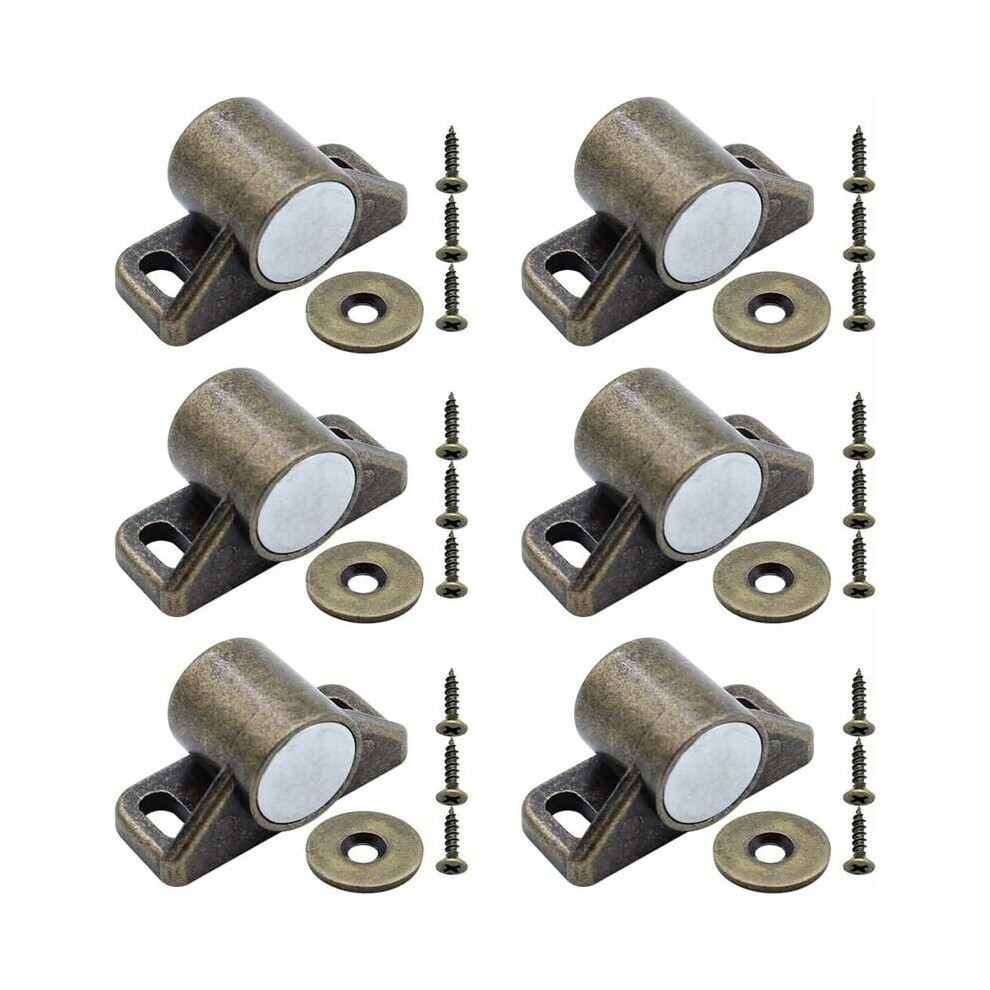 Rustproof And Durable Cabinet Catch, Magnetic Cabinet Door Catch With Wear-Resistant Finish, Easy To Install Magnetic Closure For Drawers And 9128293160568