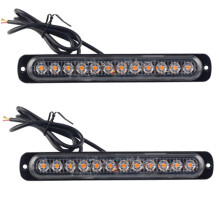 Dissipazione del calore per veicoli, barra luminosa stroboscopica di emergenza con involucro in lega di alluminio, LED luminosi, accensione