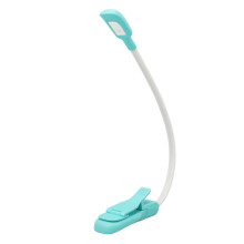 Lampe de lecture pour le soin des yeux, lampe de lecture rechargeable à température de couleur réglable, lampe de lecture portable avec pince de