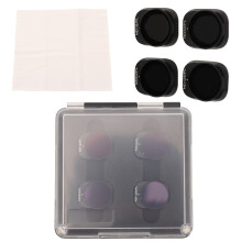 Mega ND-Filterset für Luftbildaufnahmen, DJI Mini4Pro ND-Filterkit mit mehrfach vergüteten optischen Glasfiltern, Neutraldichte-Lichtsteuerung,