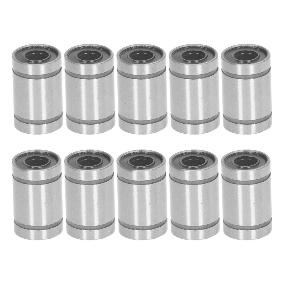 10 Stück Linearlager aus legiertem Stahl, 6 mm