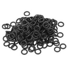 Professionella tätningsringar i nitrilgummi, svarta tätningsringar för reparation av rörmokare i bilar, olje- och värmebeständiga, mjuka och
