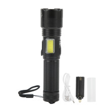 Lanterne reîncărcabile cu lumeni mari, lanternă LED super luminoasă cu zoom reglabil, lumină tactică cu bază magnetică pentru camping,