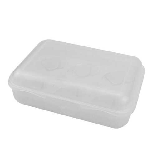 Egg Storage Box Leakproof Shockproof, High Quality Material Egg Holder Container with Lid for Refrigerator Camping Picnic, 6 Grids Egg Tray Stackable