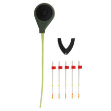 Portable Mini Ice Fishing Rod, Winter Fishing Combination Accessories For Outdoor River Reservoir Pond Ocean Beach Fishing, 5Pcs/Set Easy To Hook Tack