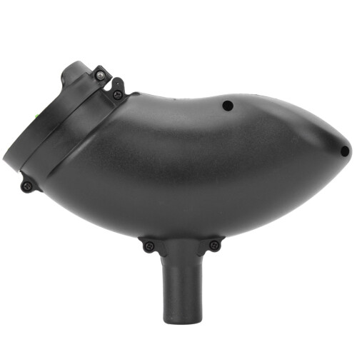 Paintball Loader Hopper, Electronic Paintball Loader with Gravity Fed Speed Loader Design, Matte Black Polycarbonate Shell Impact Resistant Durable Co 2