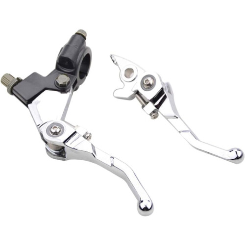 Rider's Delight: Foldable Brake Set for Motorcycle Handle Bars, Boost Your Control 1