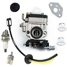 Substituição do carburador para minicultivador, filtro de linha de combustível ecológico para equipamentos de jardinagem a gasolina de 2 tempos,