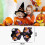 Αξεσουάρ μαλλιών για το Halloween εμπνευσμένα από την Ιρλανδία, κλιπ μαλλιών με 5
